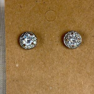 Elegant Silver Stud Earrings